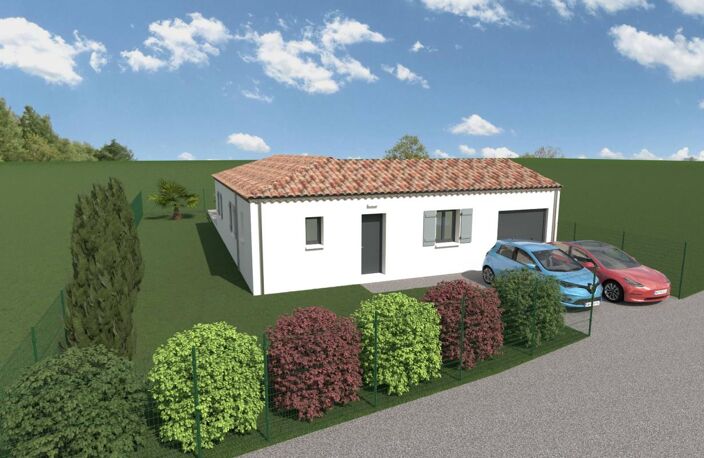 PUYGIRON:  Maison neuve 3 chambres + garage — photo 2