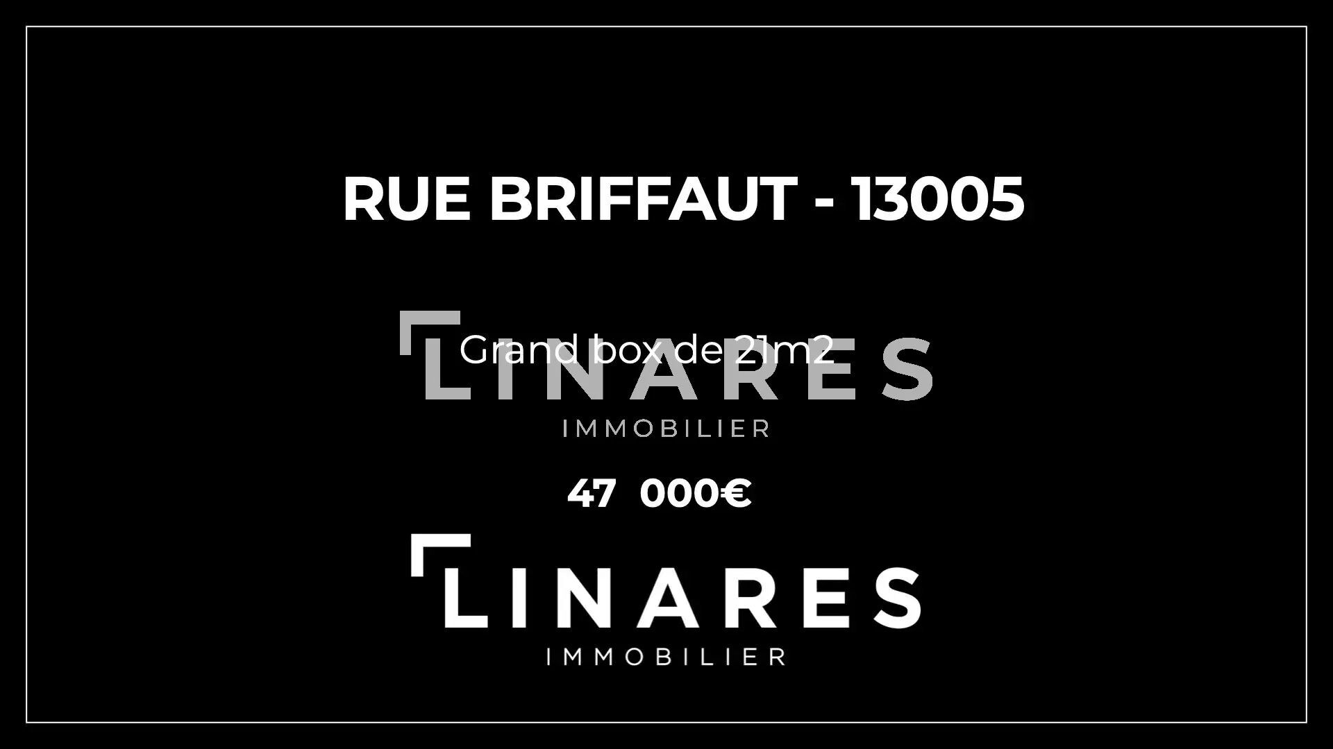 Parking  T1 à vendre Marseille 5eme 13005