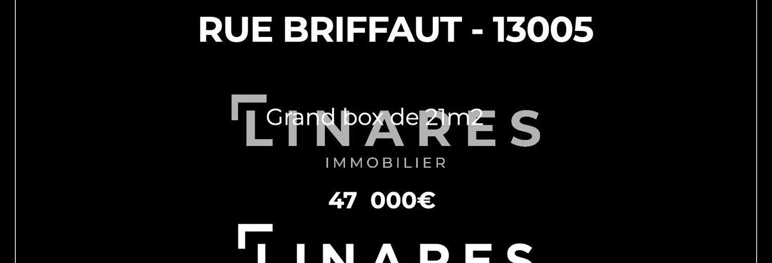 Garage  21 m² à vendre à Marseille 5 (13005)