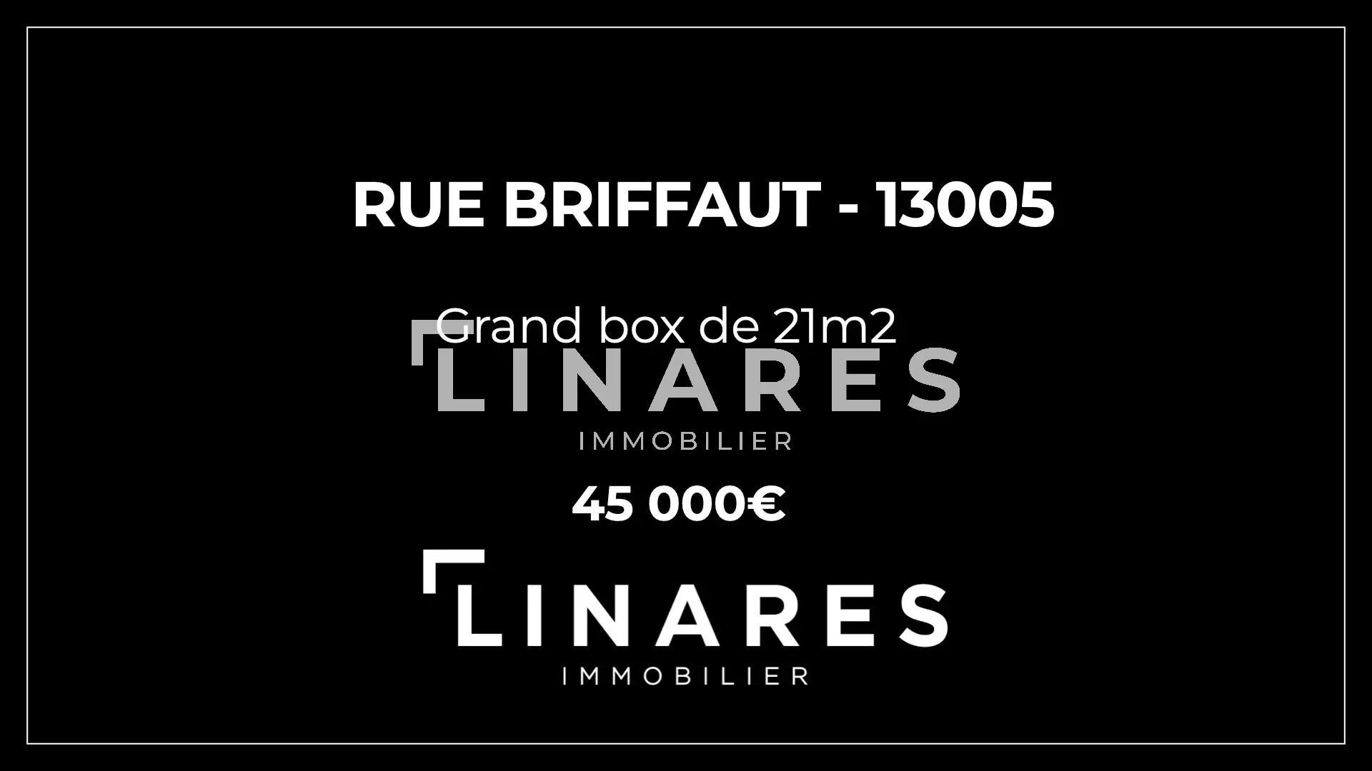 Parking  T1 à vendre Marseille 5eme 13005