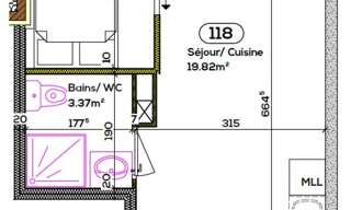 Appartement 1 Pièce 29 m² à vendre à Seyssel (01420)