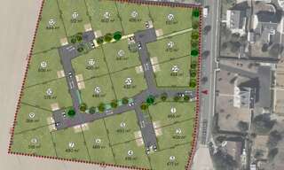 Terrain  432 m² à vendre à Beaumont-Louestault (37360)