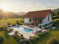 Terrain La Combe De Lancey 1240m2 LOT 2 avec espace boisé de 1360m2 — photo 3