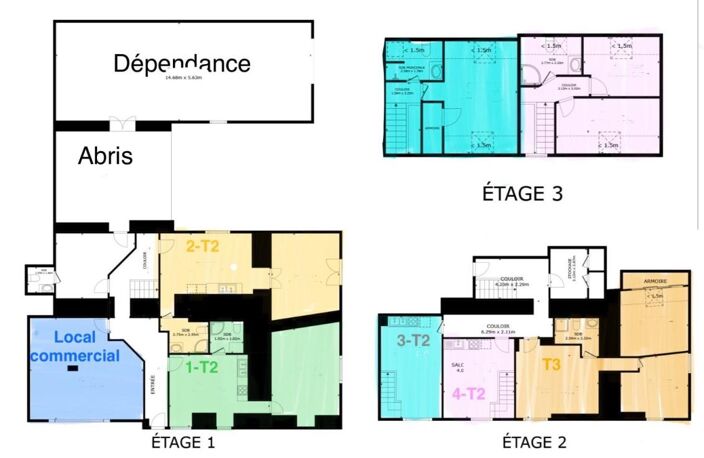Immeuble de rapport - trés bon rendement locatif - Plouray centre — photo 3