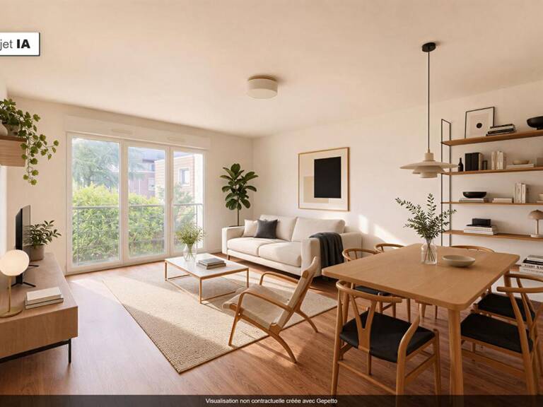 T3 À PERSONNALISER AVEC PARKING - ROND-POINT DE PARIS — photo 1