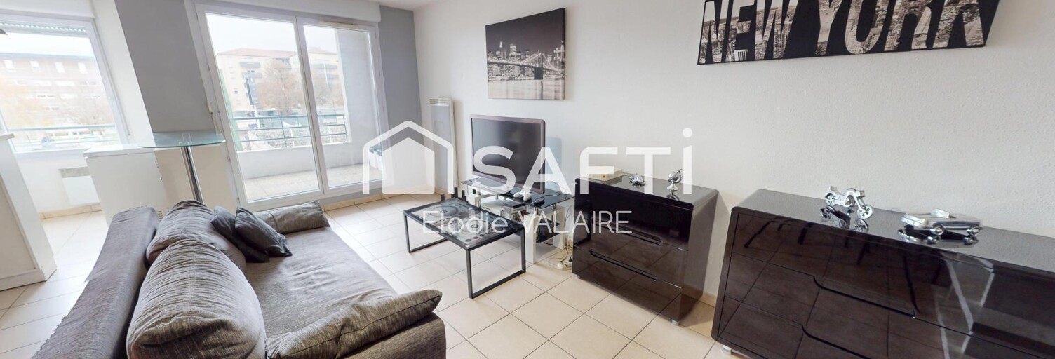 Appartement 2 Pièces 48 m² à vendre à L'Isle-d'Abeau (38080)