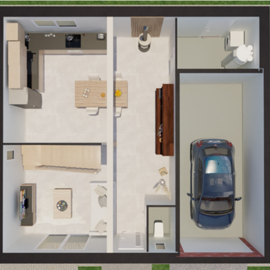 Maison 2 pièces 377000 €