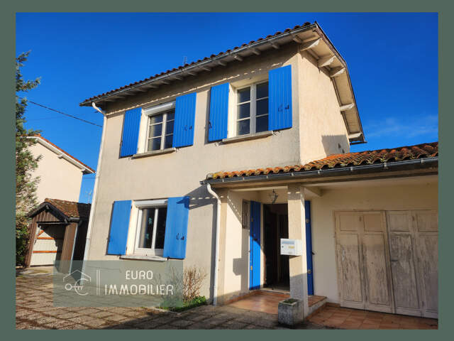 Maison Bazas centre 80m2 - 3 chambres - Garage - 530m2 de te — photo du bien