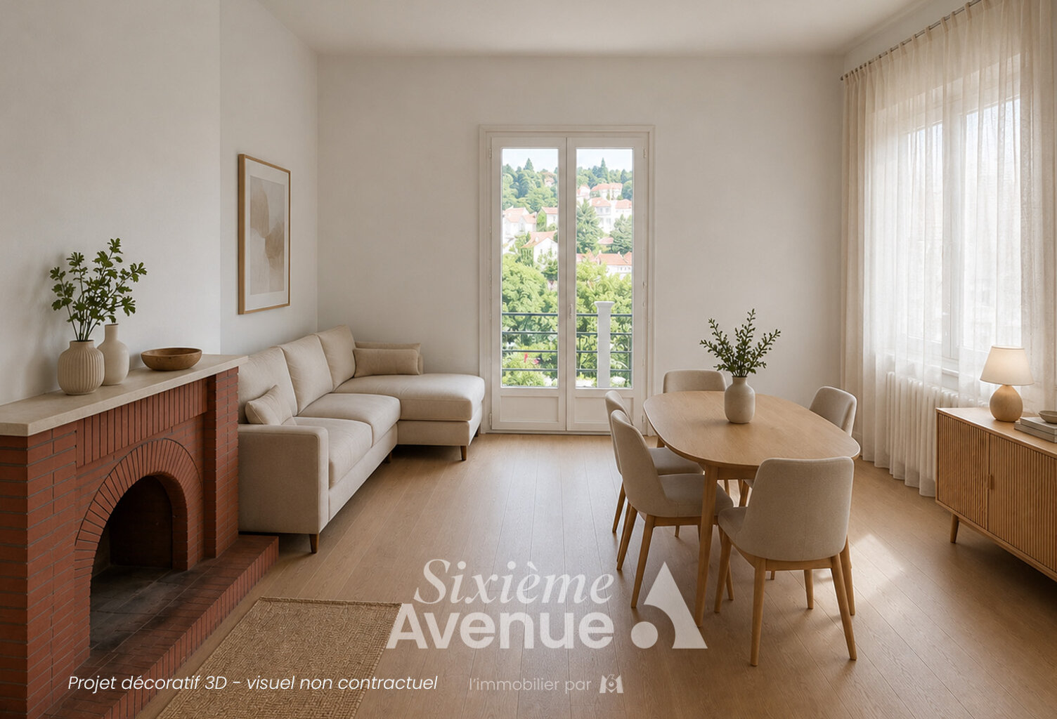 CHAVILLE - MAISON de 5 pièces de 106m2 avec JARDIN — photo 1