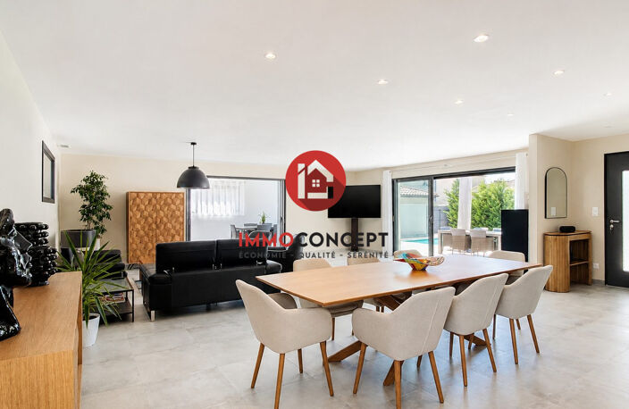 Villa contemporaine de plain-pied de 230 m²  Piscine  4 c — photo 5