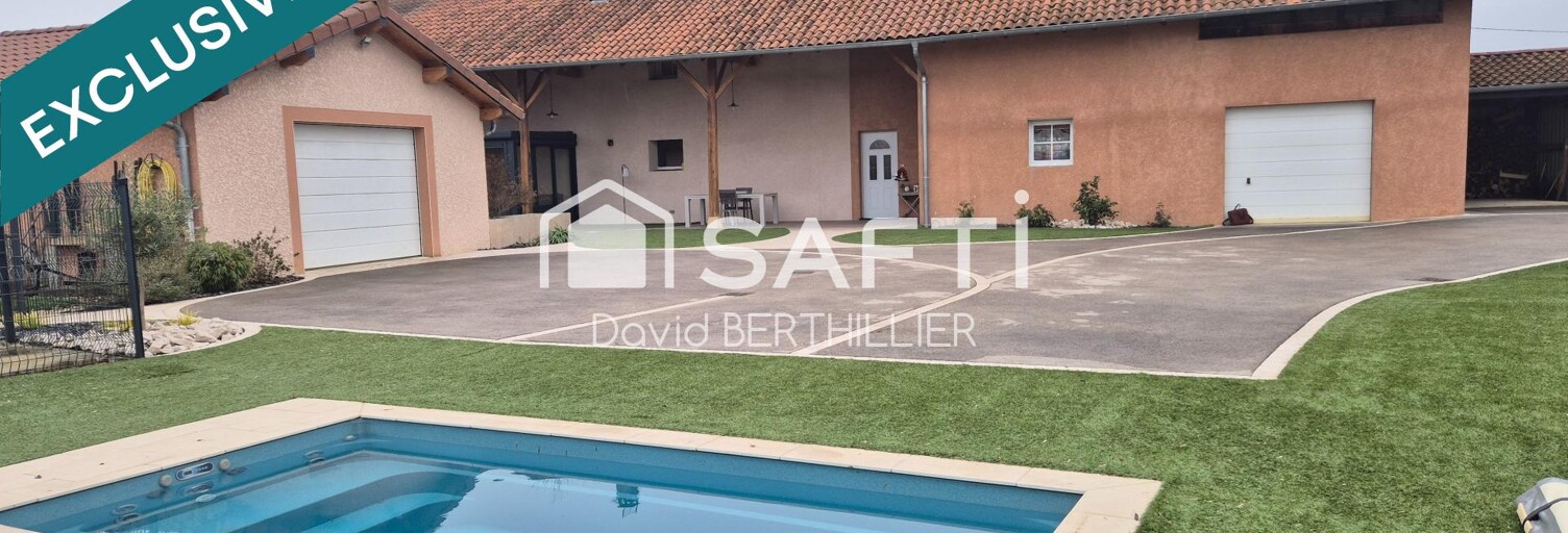 Maison 6 Pièces 178 m² à vendre à Béréziat (01340)