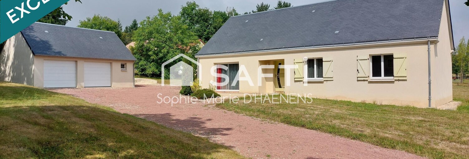 Maison 4 Pièces 117 m² à vendre à Achères (18250)