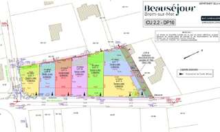 Terrain  420 m² à vendre à Brem-sur-Mer (85470)