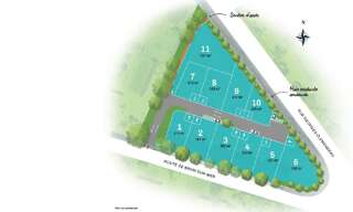 Terrain  380 m² à vendre à Les Achards (85150)