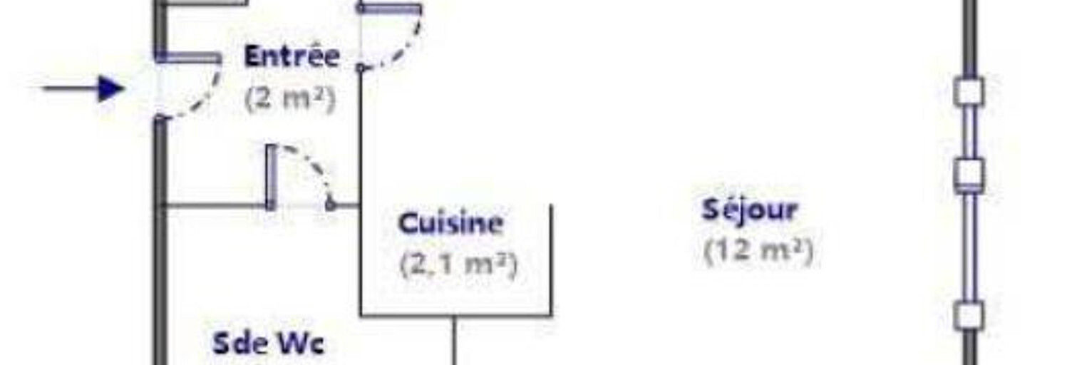 Appartement 1 Pièce 20 m² à vendre à Marseille 5 (13005)