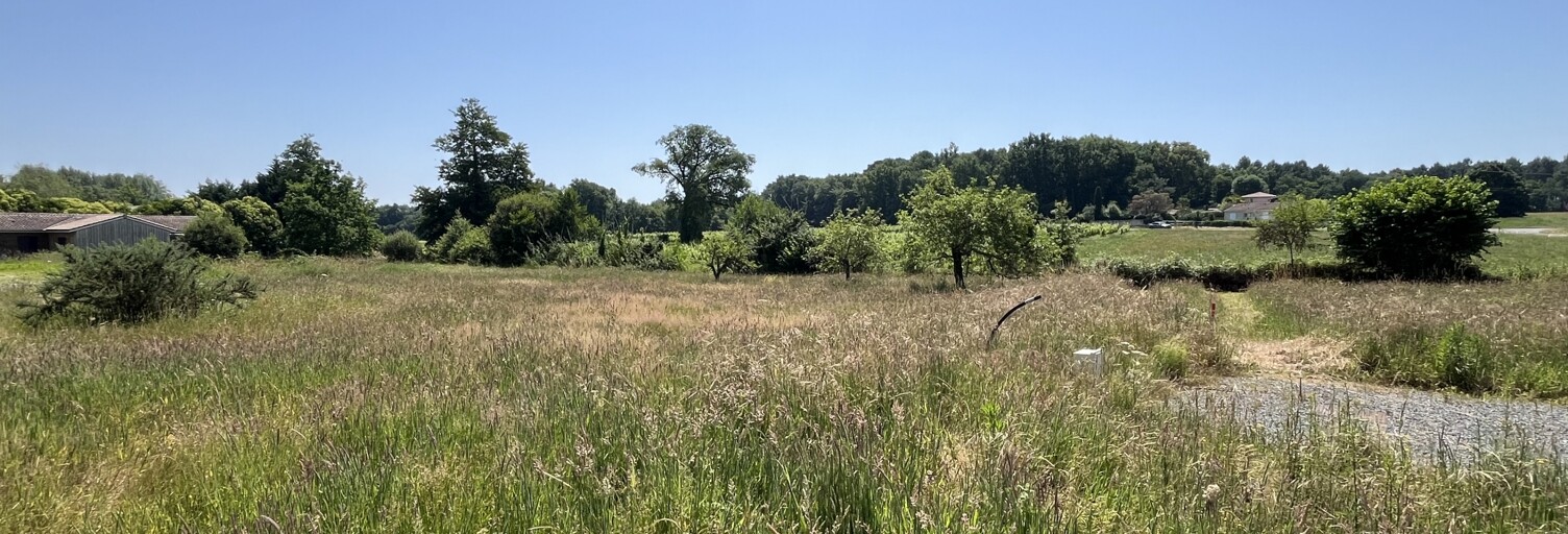 Terrain  1050 m² à vendre à La Brède (33650)