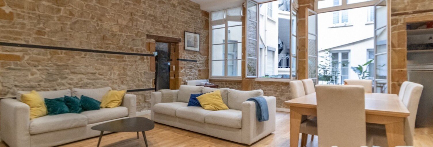 Appartement 5 Pièces 128 m² à vendre à Lyon 1 (69001)