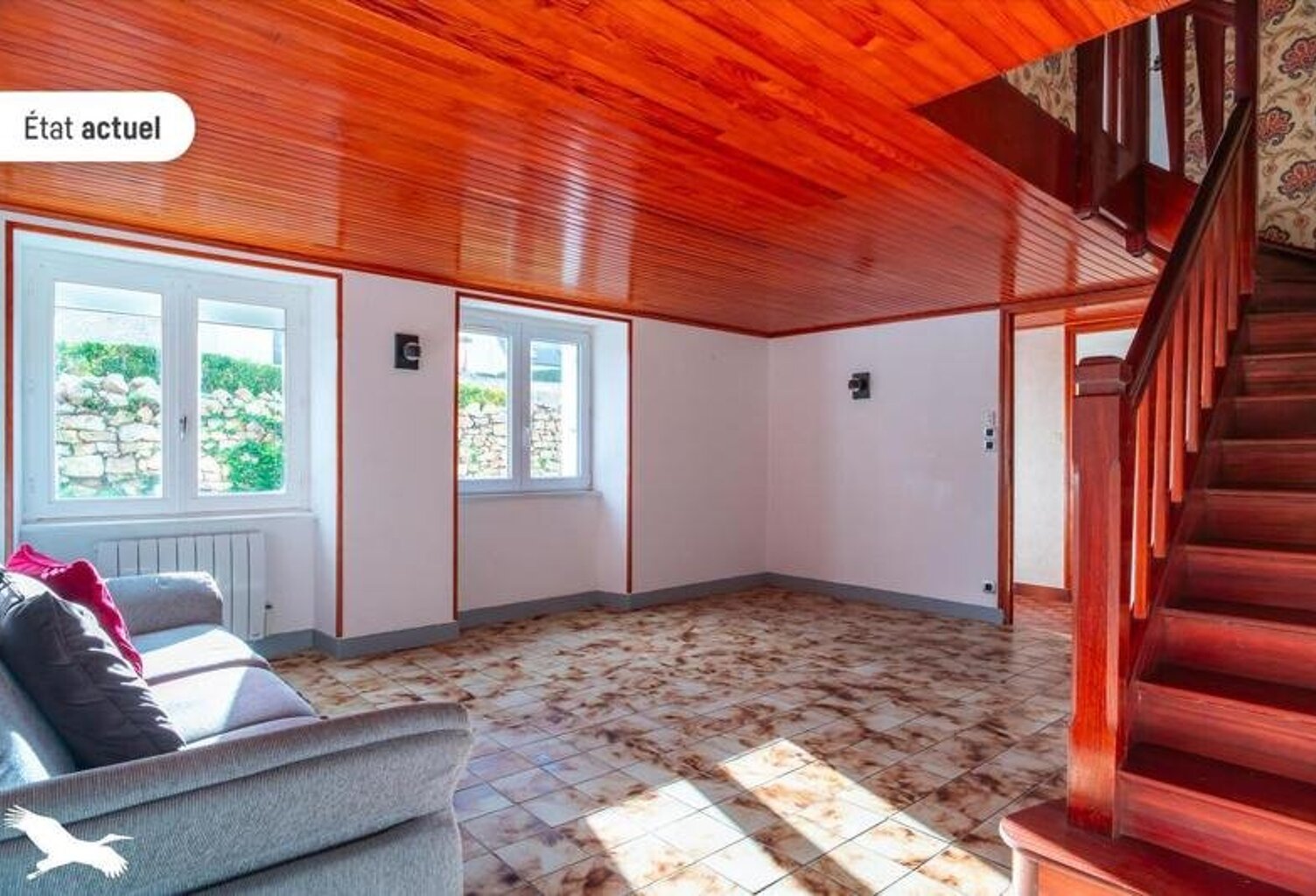 Maison en pierre de 4 pièces principales — photo 1
