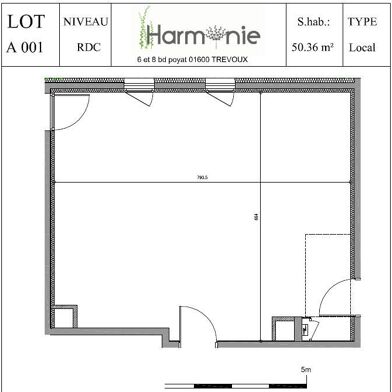 Appartement 1 pièces 99000 €