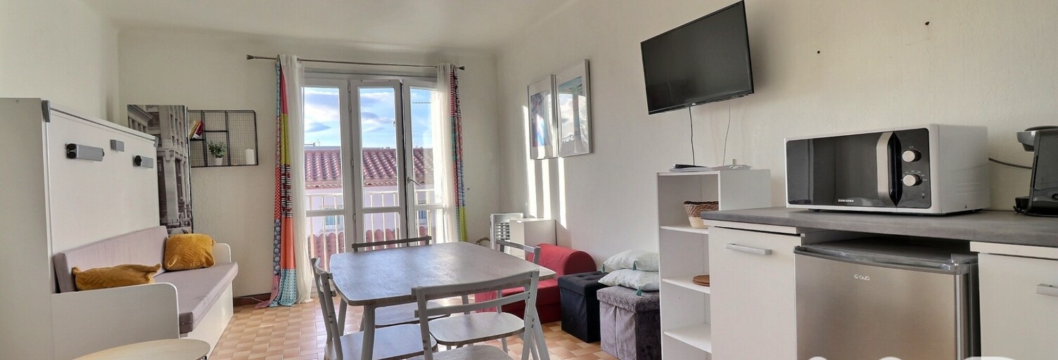 Appartement 2 Pièces 26 m² à vendre à Canet-en-Roussillon (66140)