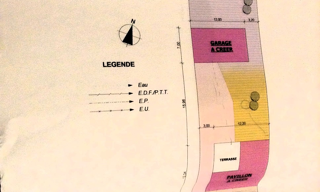 Terrain  1129 m² à vendre à Fontenay-sur-Loing (45210)