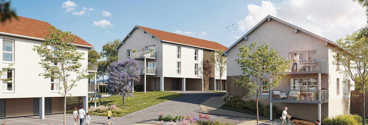 Appartement neuf T2, T3, T4, T5 Pièce 41 à 106 m² à vendre à Dolomieu (38110)