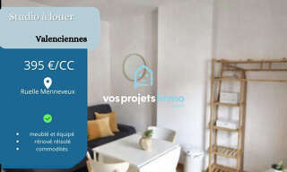 Appartement 2 Pièces 15 m² à louer à Valenciennes (59300)