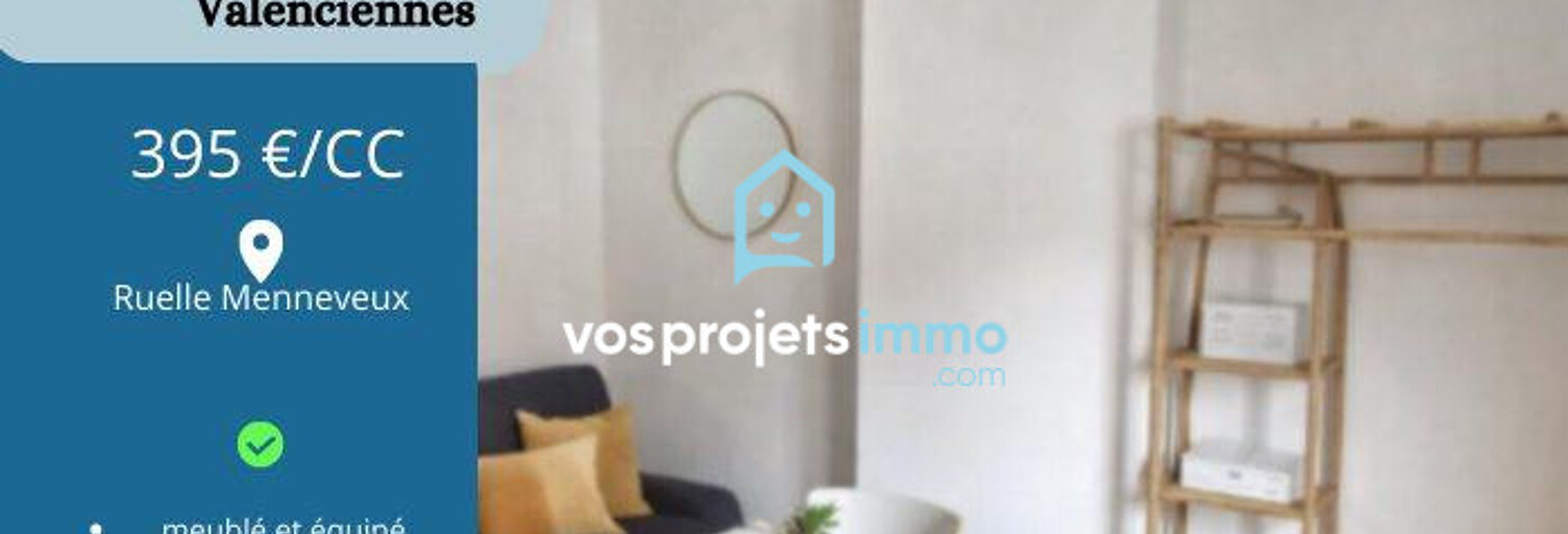 Appartement 2 Pièces 15 m² à louer à Valenciennes (59300)