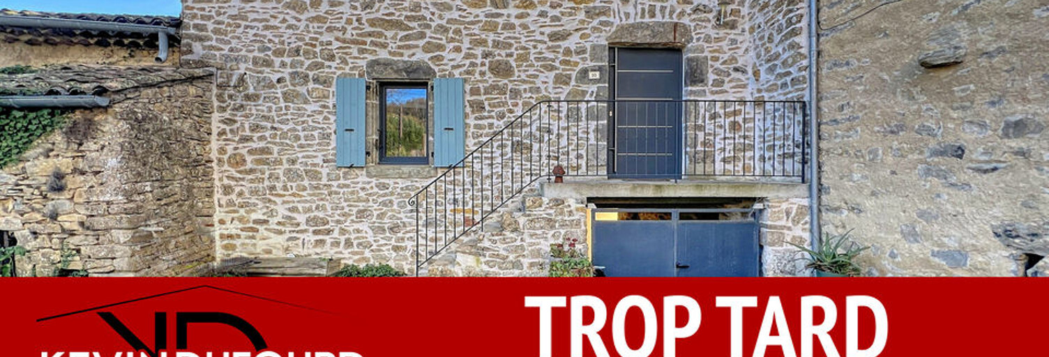 Maison 5 Pièces 100 m² à vendre à Vesseaux (07200)