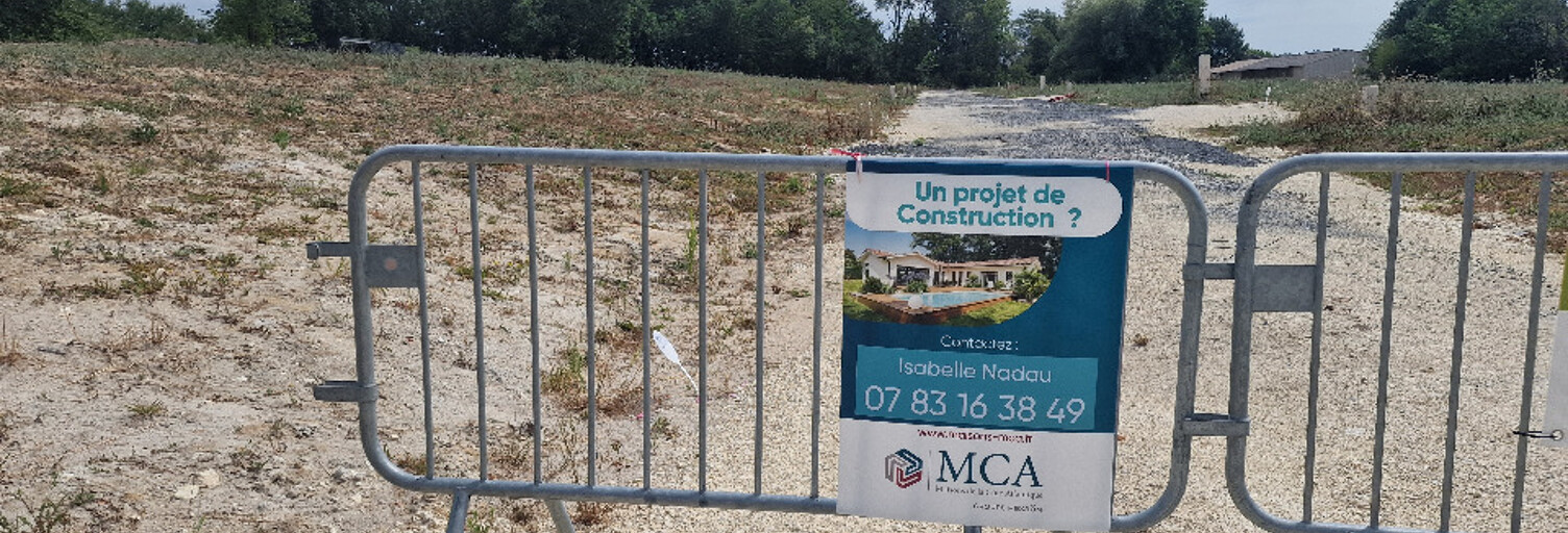 Terrain  607 m² à vendre à Saint-Aubin-de-Blaye (33820)
