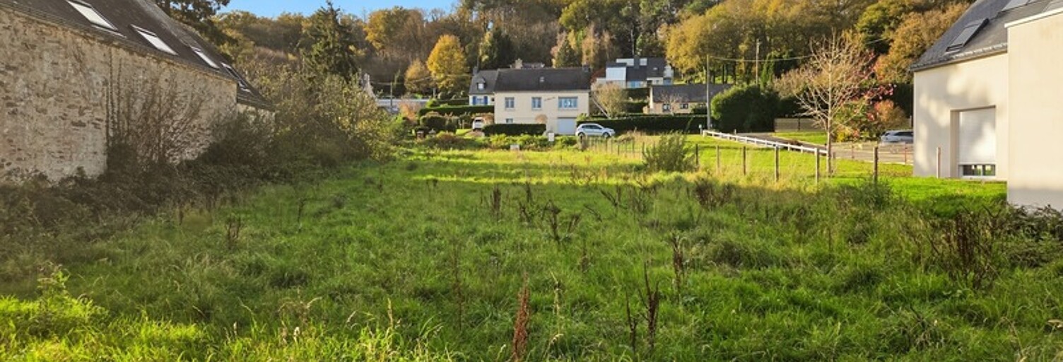 Terrain  1100 m² à vendre à Rieux (56350)