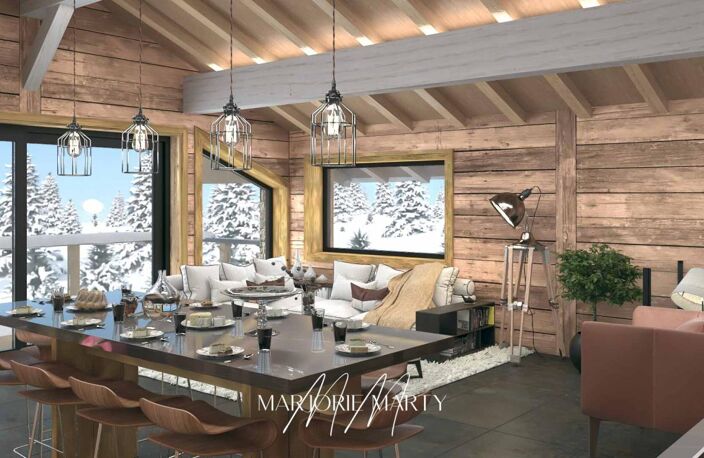 Chalet de prestige - 82 m2  - SAINT PIERRE DELS FORCATS - 553 480  HAI — photo 5