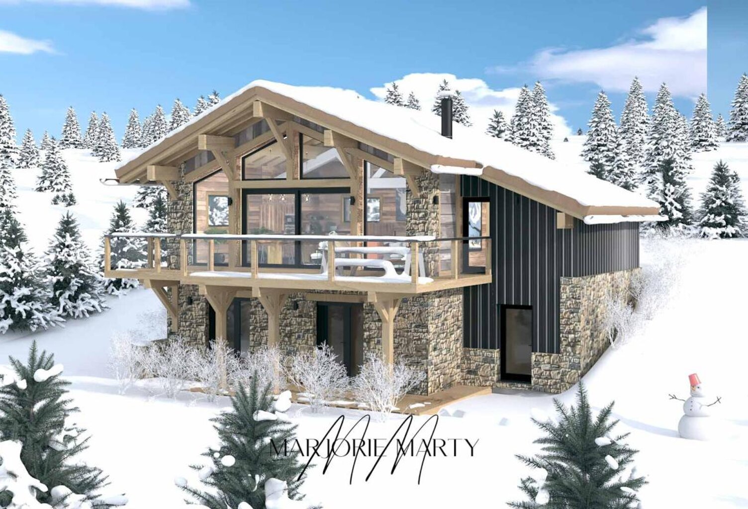 Vente chalet de montagne de prestige - 125 m2 - Saint Pierre dels Forçats - 755 970 — photo 1