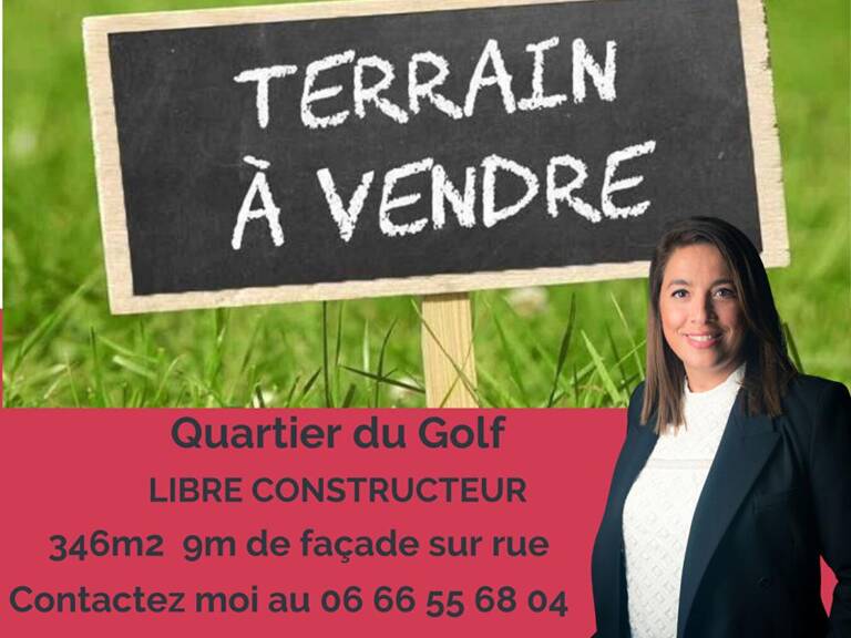 Terrain Quartier Golf 346m2 — photo 1