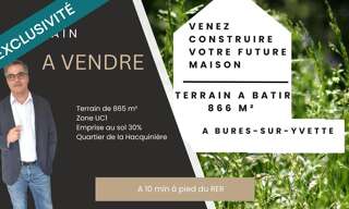 Terrain  866 m² à vendre à Bures-sur-Yvette (91440)