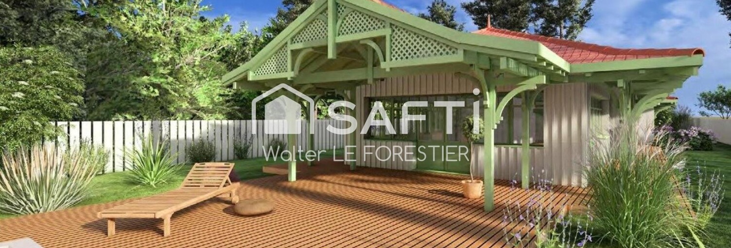 Terrain  1161 m² à vendre à Lège (33950)