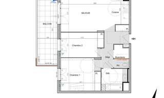 Appartement 3 Pièces 63 m² à vendre à Antibes (06600)