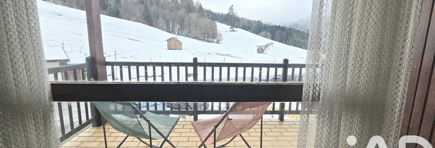 Appartement 1 Pièce 33 m² à vendre à Aillon-le-Jeune (73340)