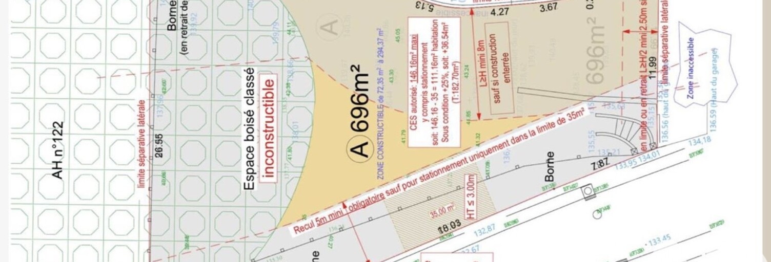 Terrain  700 m² à vendre à Orsay (91400)