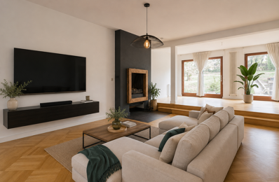 GRANDE MAISON FAMILIALE EN PLEIN CENTRE VILLE AVEC JARDIN — photo du bien