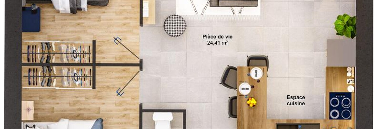 Maison 4 Pièces 51 m² à vendre à Fontaine-la-Guyon (28190)