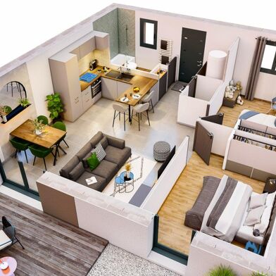 Maison 4 pièces 141623 €