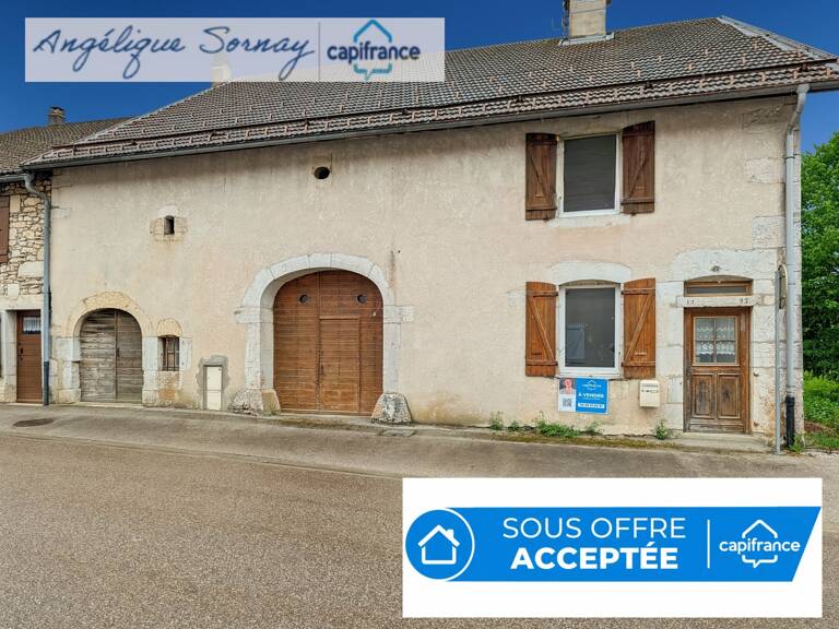 Maison familiale rénovée partiellement avec grange et vastes espaces – Jura BONLIEU — photo 1