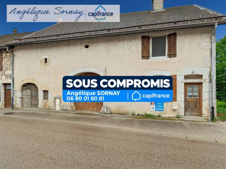 Maison familiale rénovée partiellement avec grange et vastes espaces – Jura BONLIEU — photo 1
