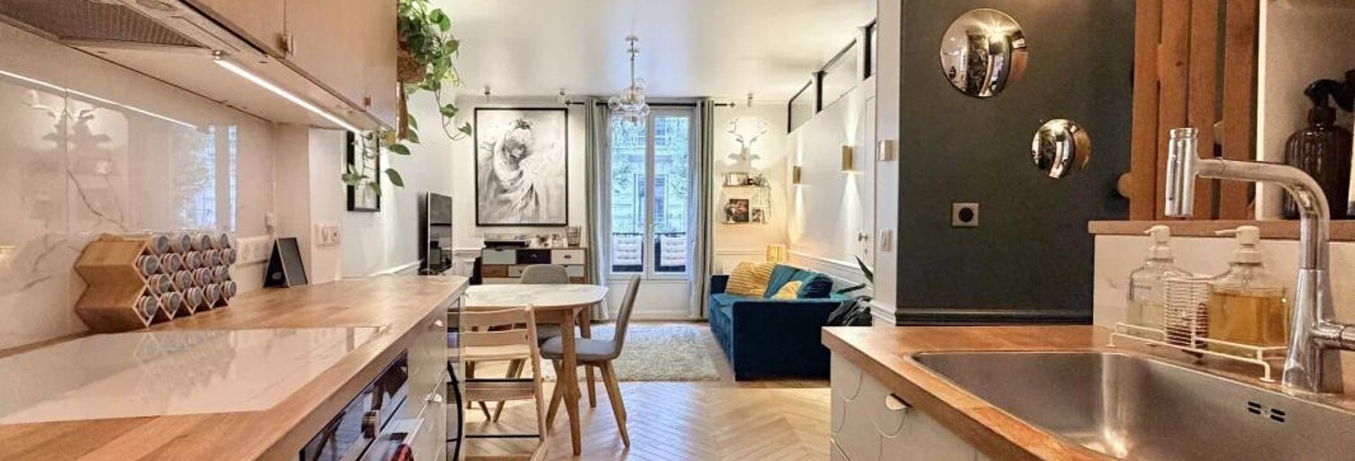 Appartement 3 Pièces 54 m² à vendre à Paris 18 (75018)
