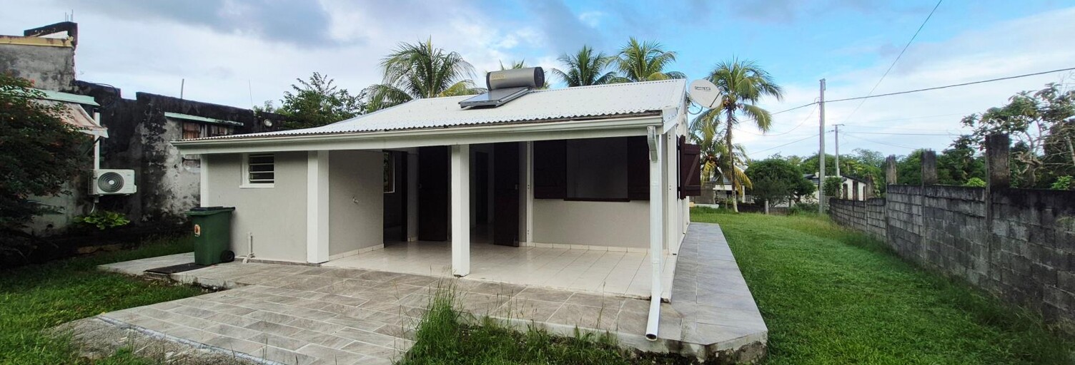 Maison 3 Pièces 53 m² à louer à Lamentin (97129)