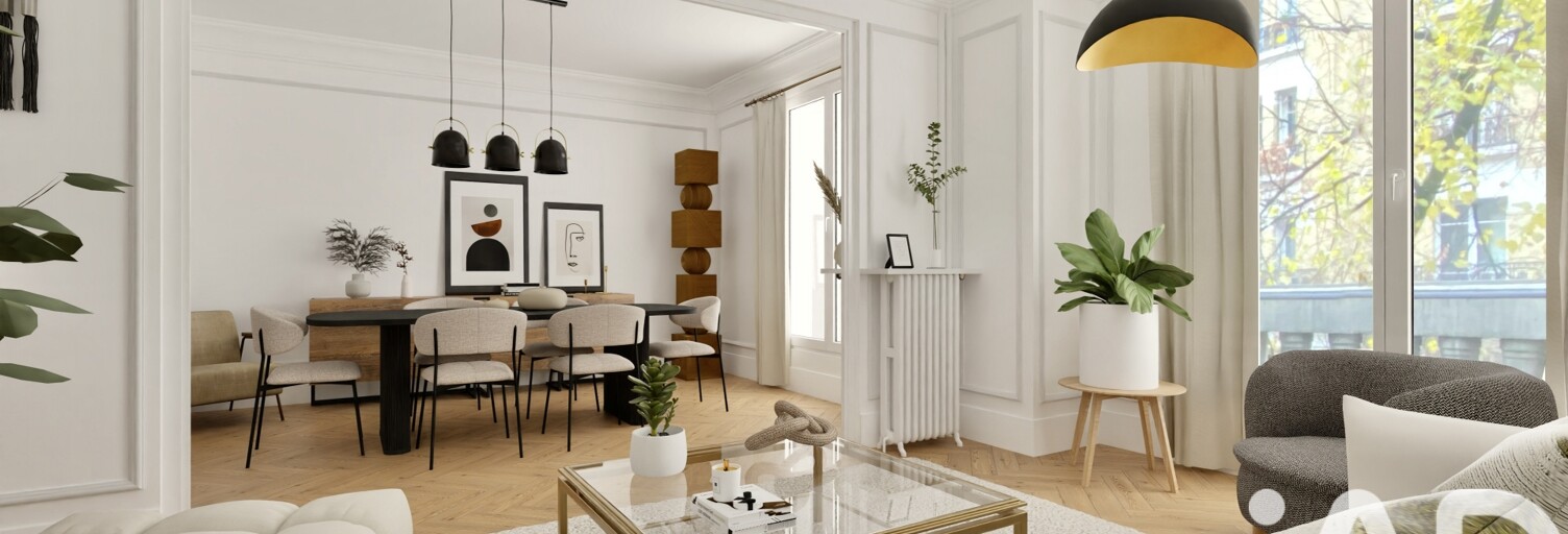 Appartement 4 Pièces 97 m² à vendre à Paris 20 (75020)