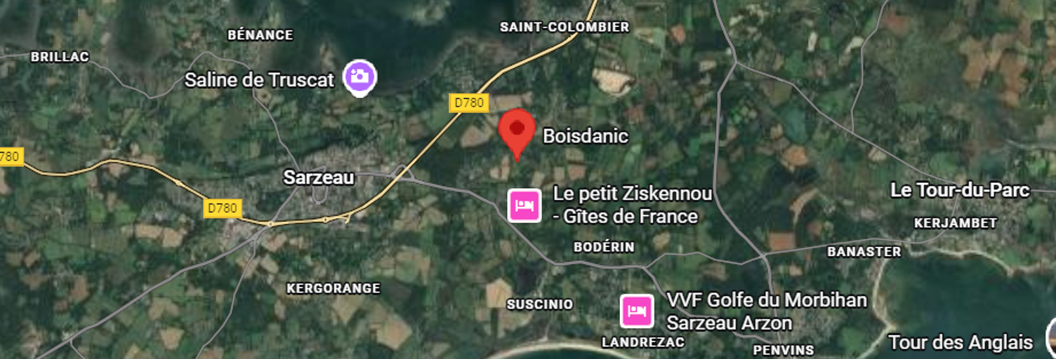 Terrain  1032 m² à vendre à Sarzeau (56370)