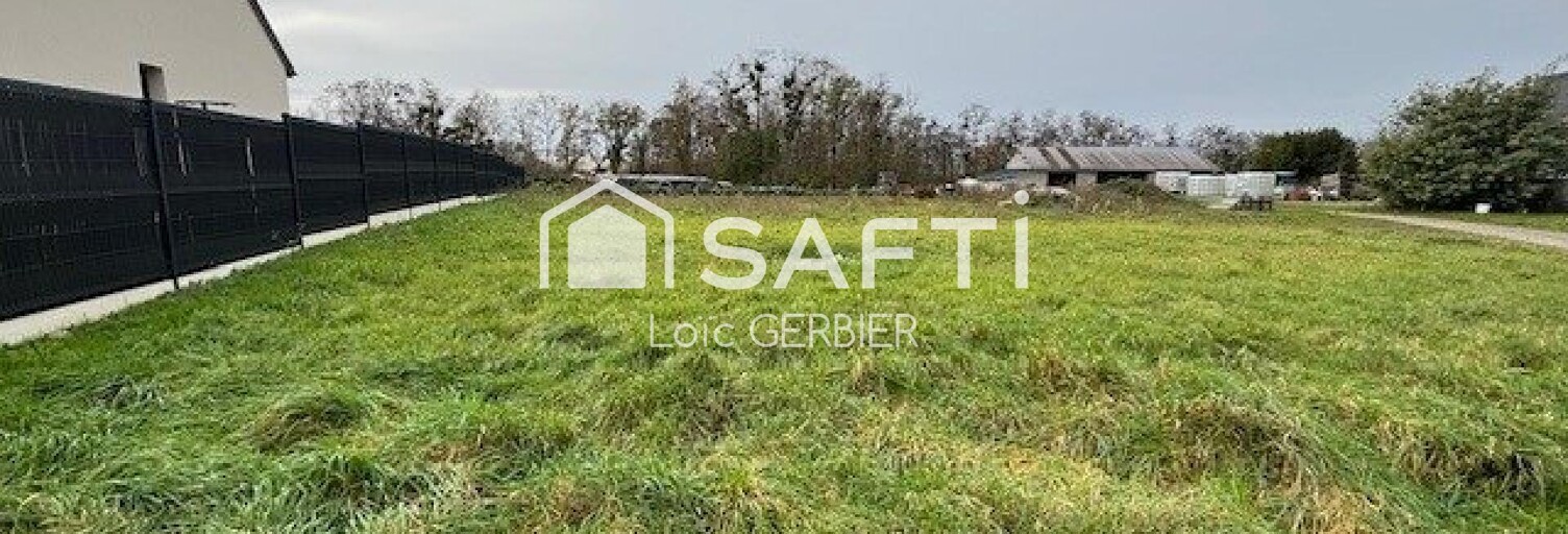Terrain  653 m² à vendre à Chargé (37530)