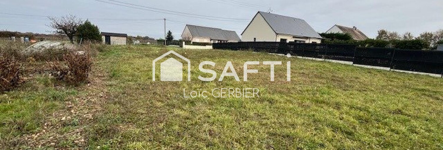 Terrain  653 m² à vendre à Chargé (37530)